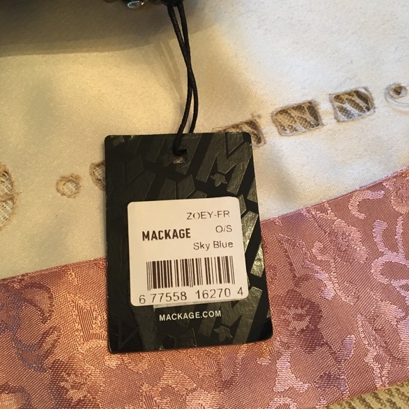 Mackage Mermaid Blue Sky Zoe crossbody clutch - Picture 4 of 12